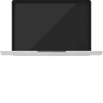 Laptop Illustration SVG Icon